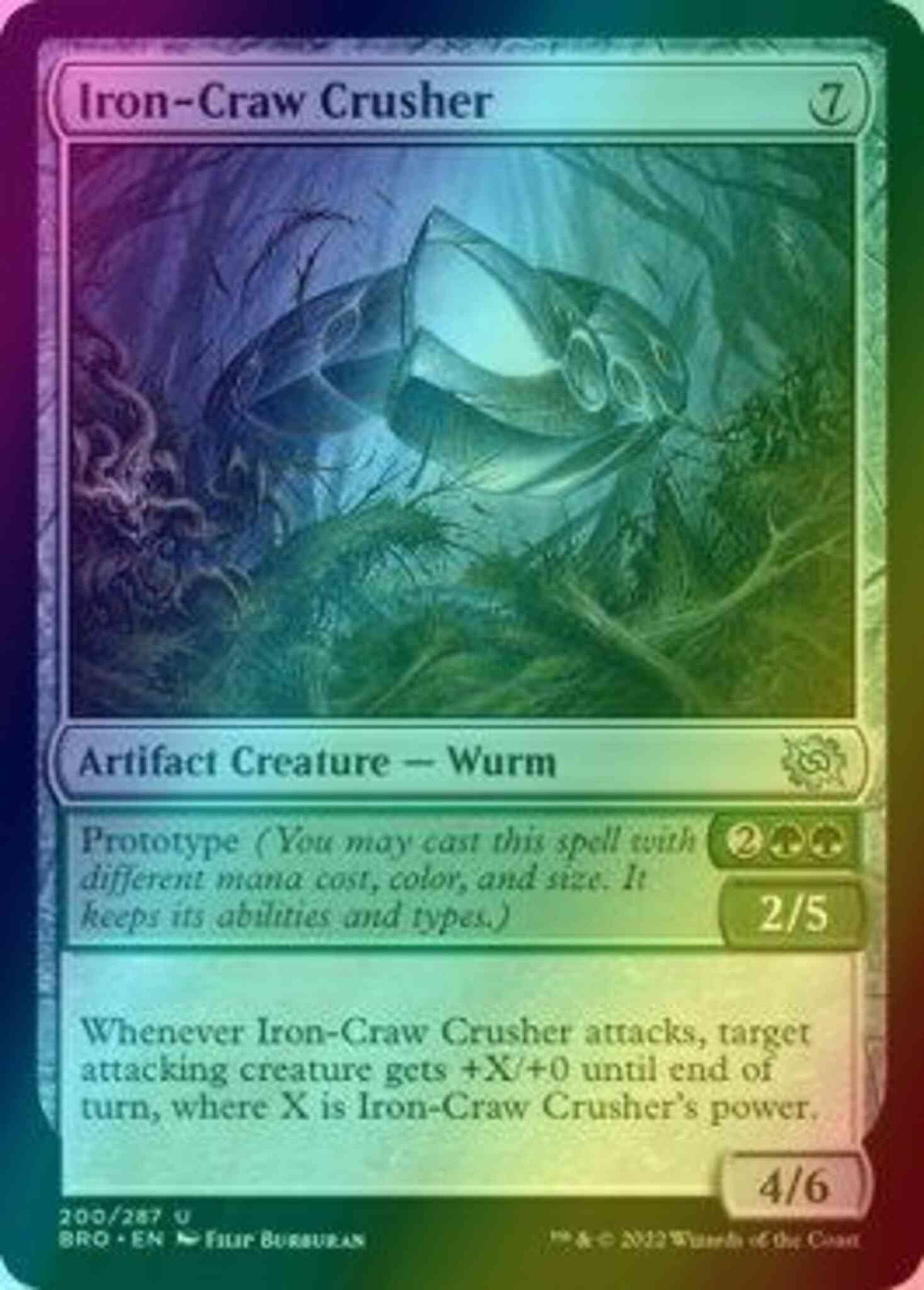 Iron-Craw Crusher [200] [The Brothers' War] [Foil]