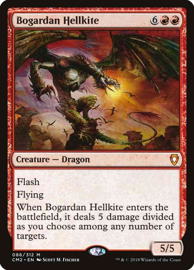 Bogardan Hellkite [86] [Commander Anthology Volume II] [Non-Foil]