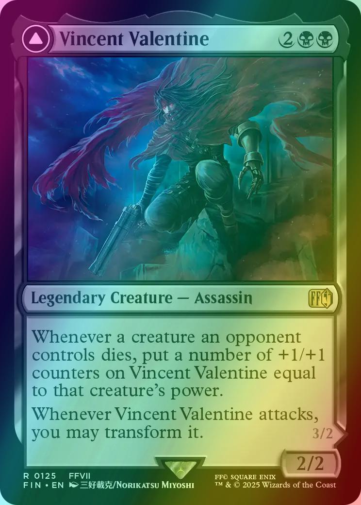 Vincent Valentine // Galian Beast [125] [FINAL FANTASY] [Foil]