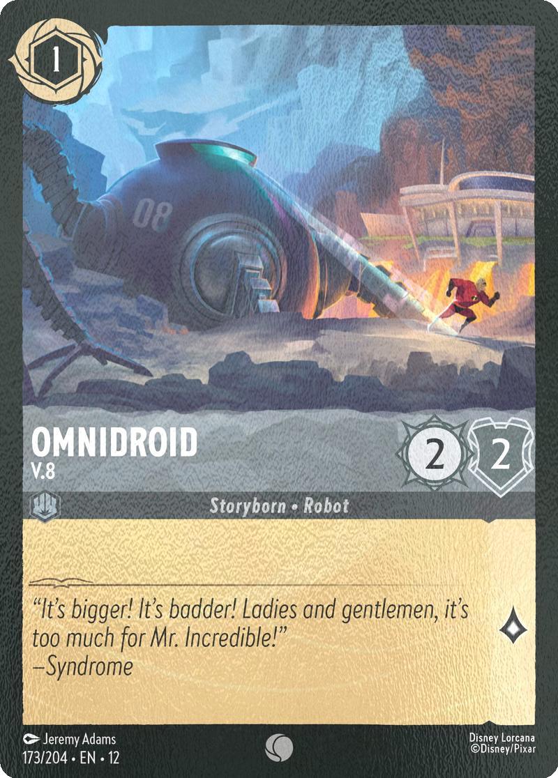 Omnidroid - V.8 - 173/204 [Wilds Unknown] [Cold Foil]