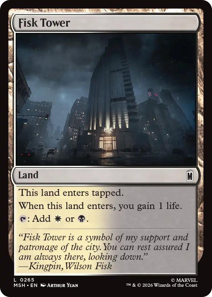 Fisk Tower [265] [Marvel Super Heroes] [Non-Foil]