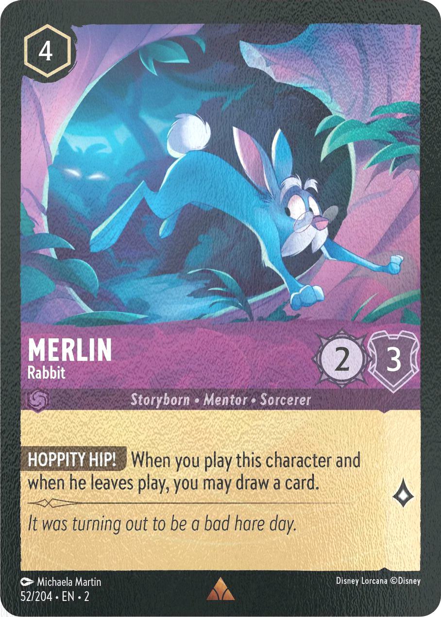 Merlin - Rabbit - 52/204 [Rise Of The Floodborn] [Cold Foil]