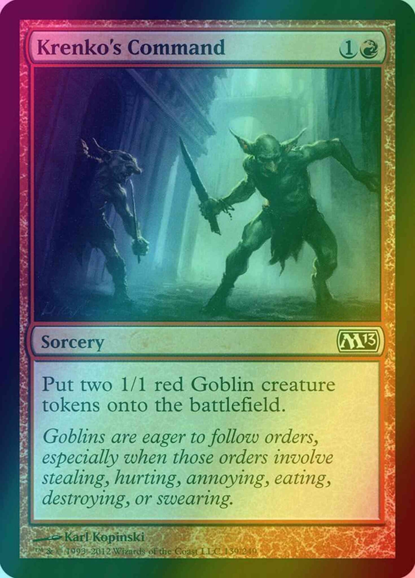 Krenko's Command [139] [Magic 2013] [Foil]