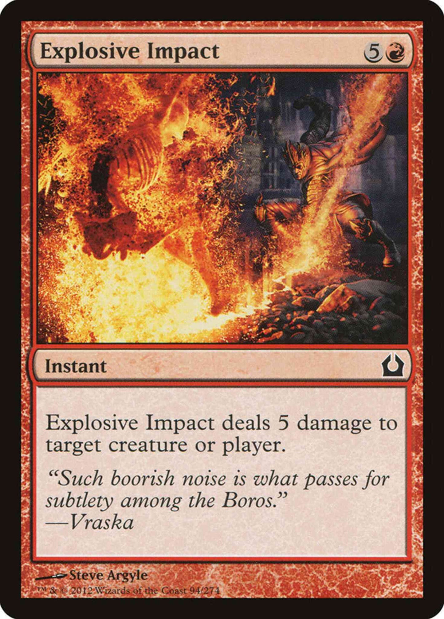 Explosive Impact [94] [Return To Ravnica] [Non-Foil]