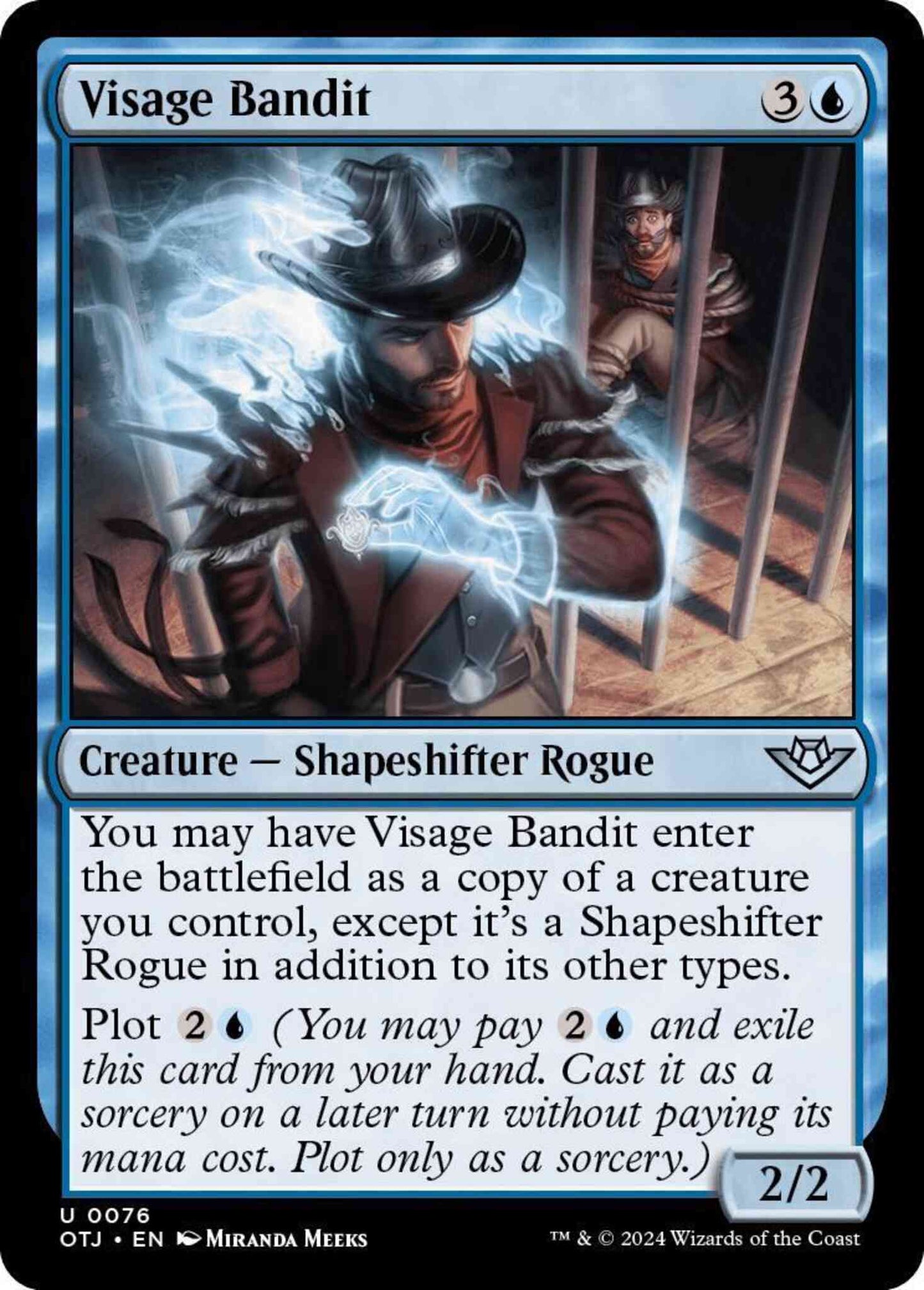 Visage Bandit [76] [Outlaws of Thunder Junction] [Non-Foil]