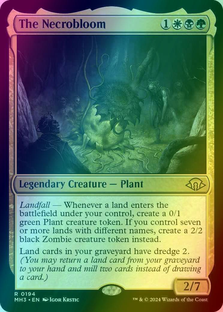 The Necrobloom [194] [Modern Horizons 3] [Foil]