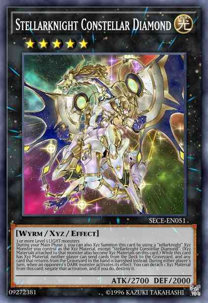 Stellarknight Constellar Diamond - SECE-EN051 - Ultra Rare - 1st Edition