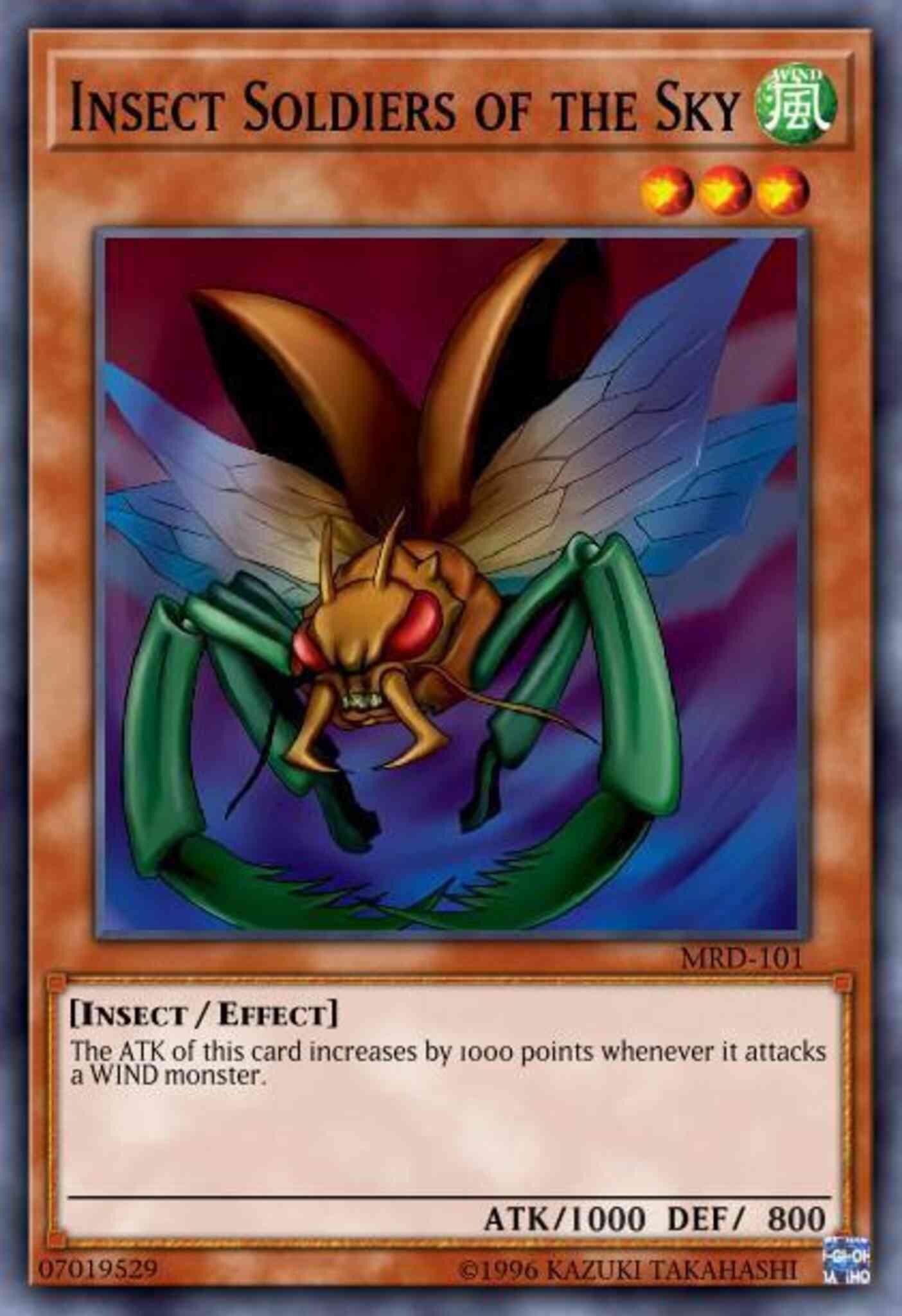 Insect Soldiers of the Sky - MRD-101 - Common - Unlimited