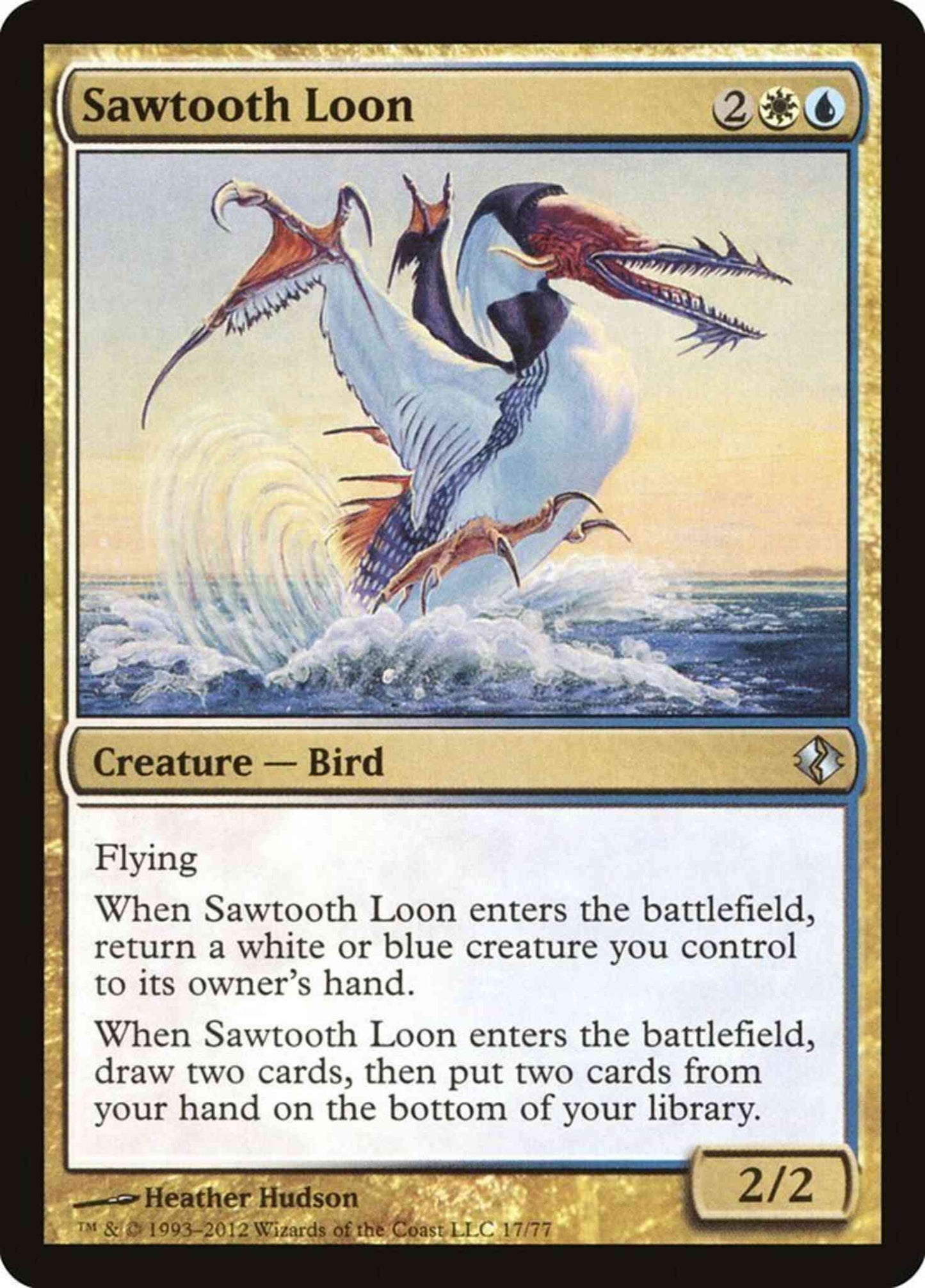 Sawtooth Loon [17] [Duel Decks Venser vs Koth] [Non-Foil]