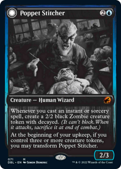 Poppet Stitcher // Poppet Factory [71] [Innistrad: Double Feature] [Non-Foil]