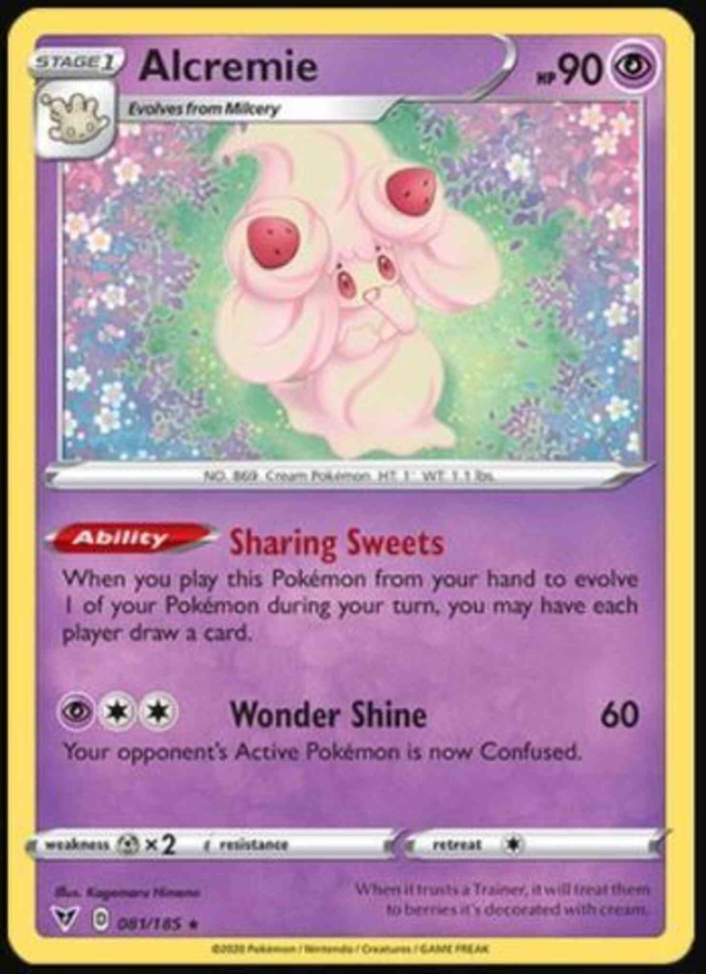 Alcremie - 081/185 - Rare [swsh4-081] [Non-Holo]
