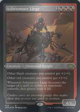 Ashenmoor Liege [473] [Double Masters 2022] [Etched Foil]