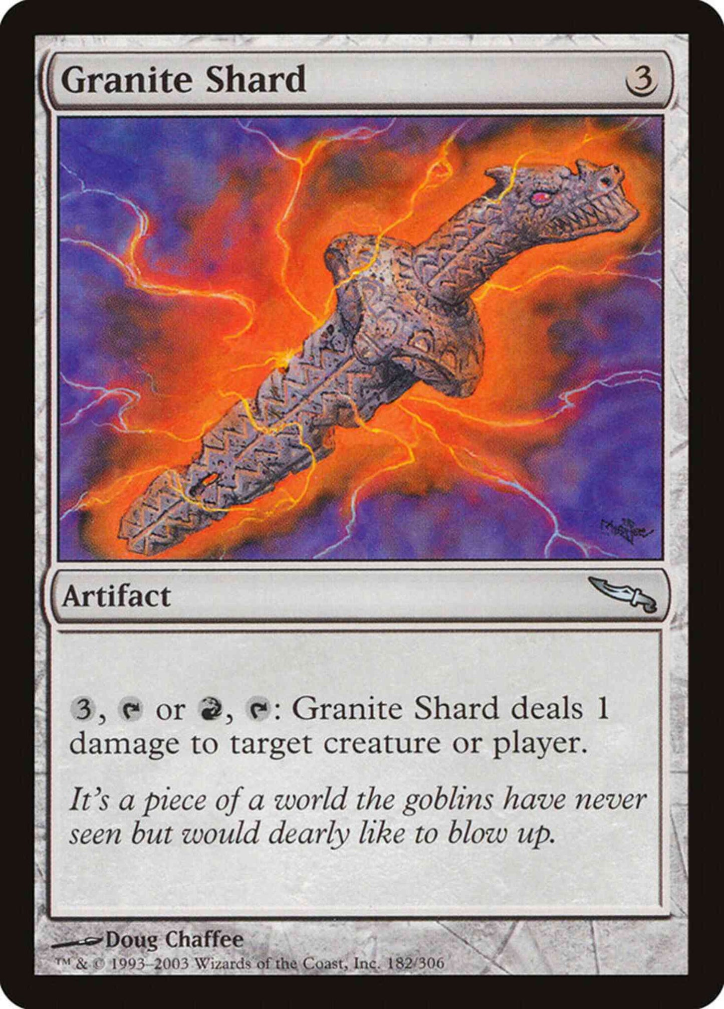 Granite Shard [182] [Mirrodin] [Non-Foil]