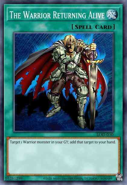 The Warrior Returning Alive - SDWA-EN026 - Common - 1st Edition