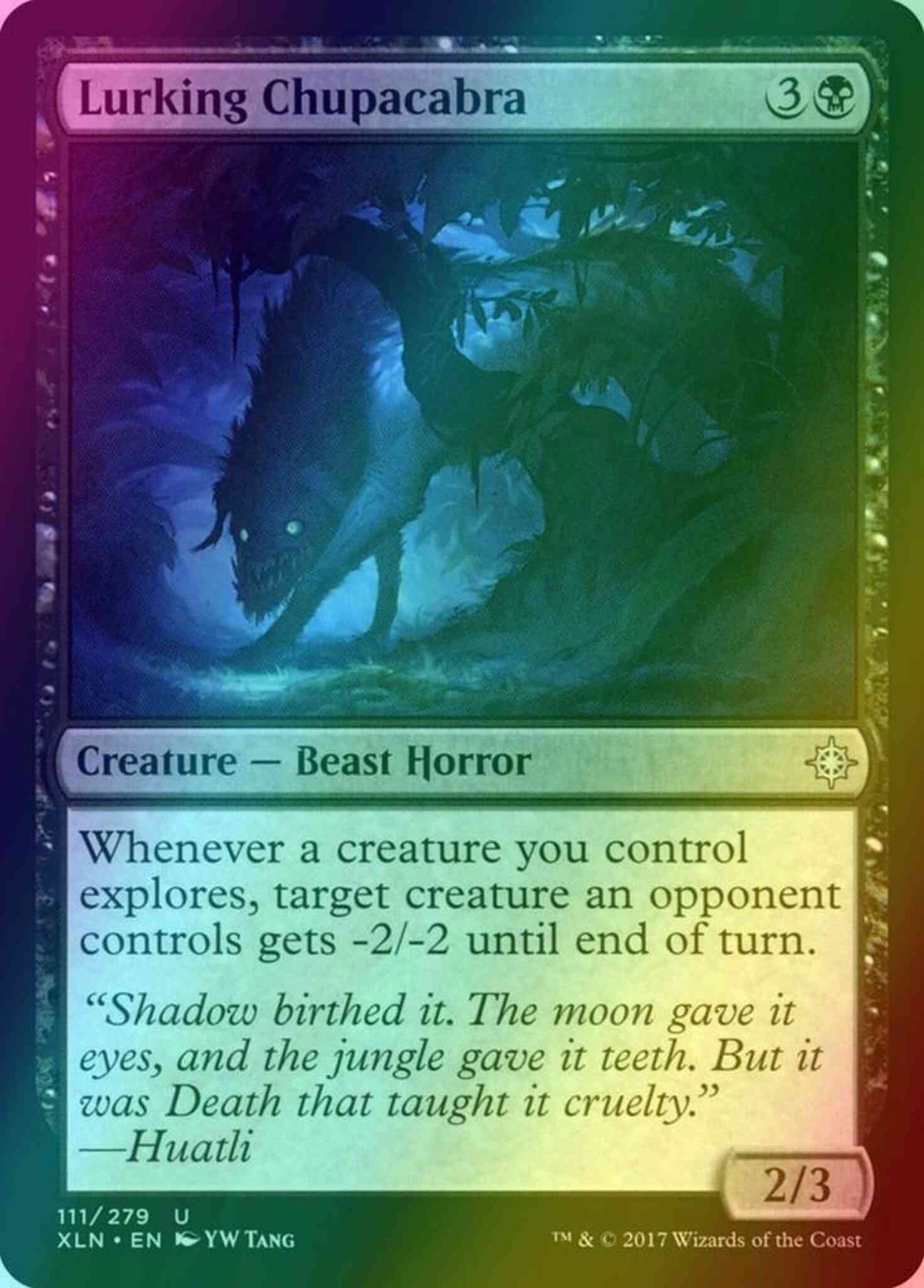 Lurking Chupacabra [111] [Ixalan] [Foil]
