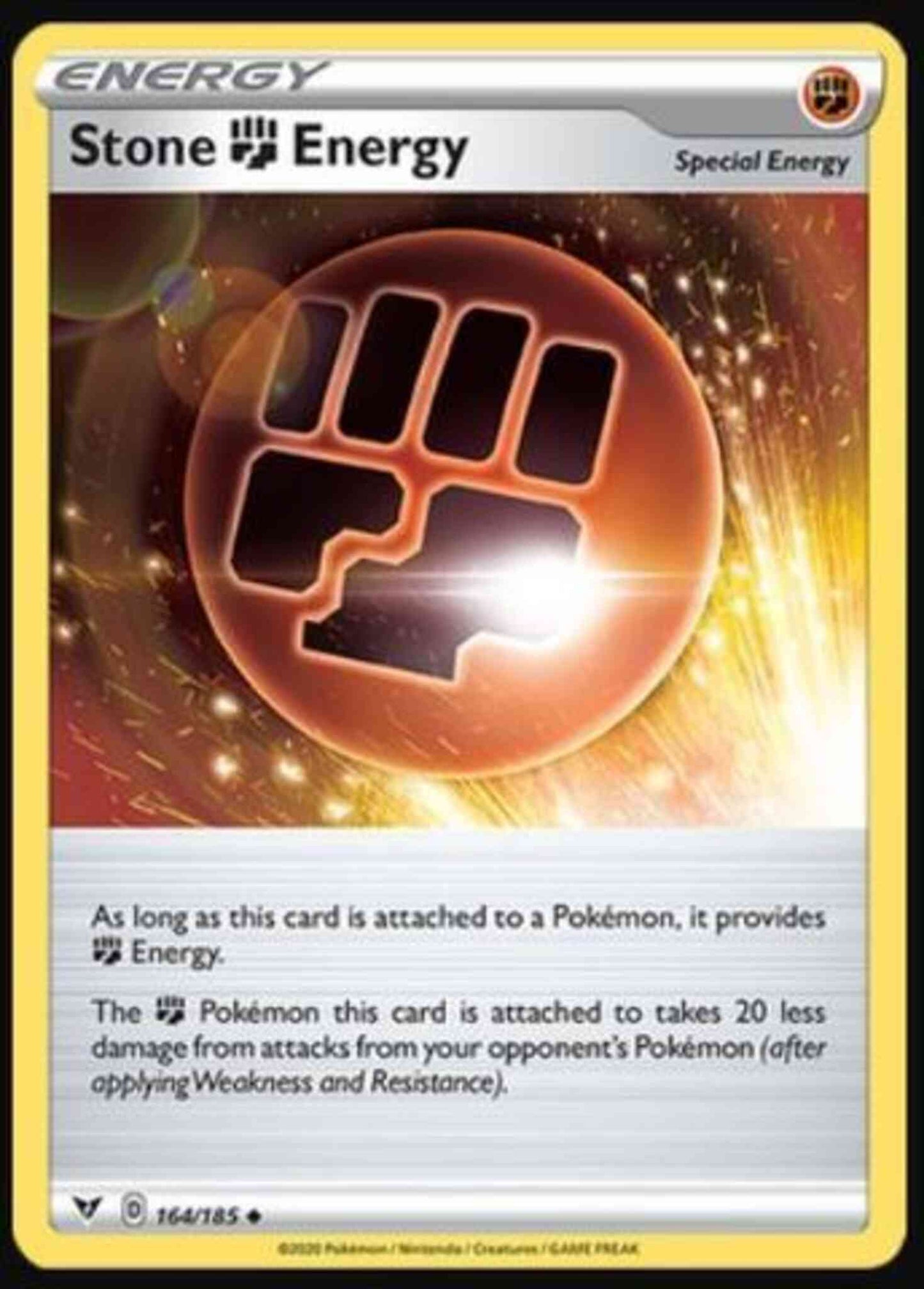 Stone Fighting Energy - 164/185 - Uncommon [swsh4-164] [Non-Holo]