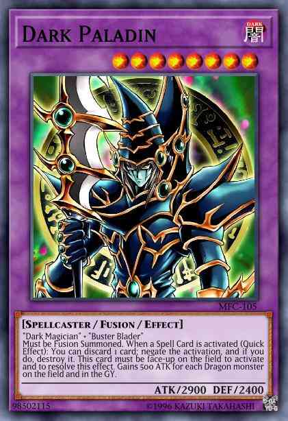 Dark Paladin - MFC-105 - Ultra Rare - Unlimited