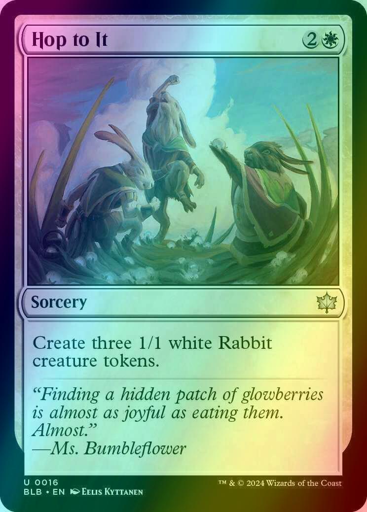 Hop to It [16] [Bloomburrow] [Foil]