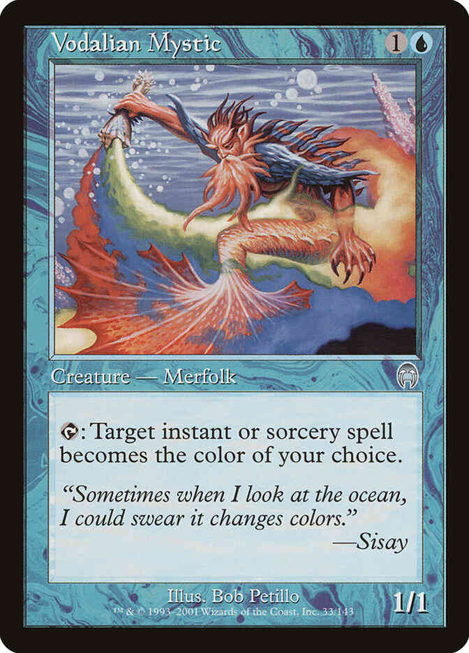 Vodalian Mystic [33] [Apocalypse] [Non-Foil]