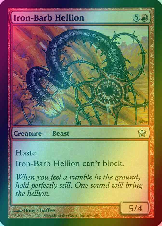 Iron-Barb Hellion [69] [Fifth Dawn] [Foil]