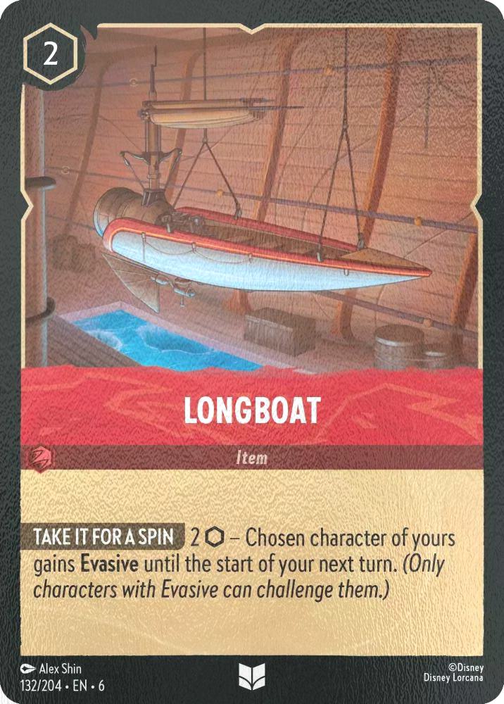Longboat - 132/204 [Azurite Sea] [Cold Foil]