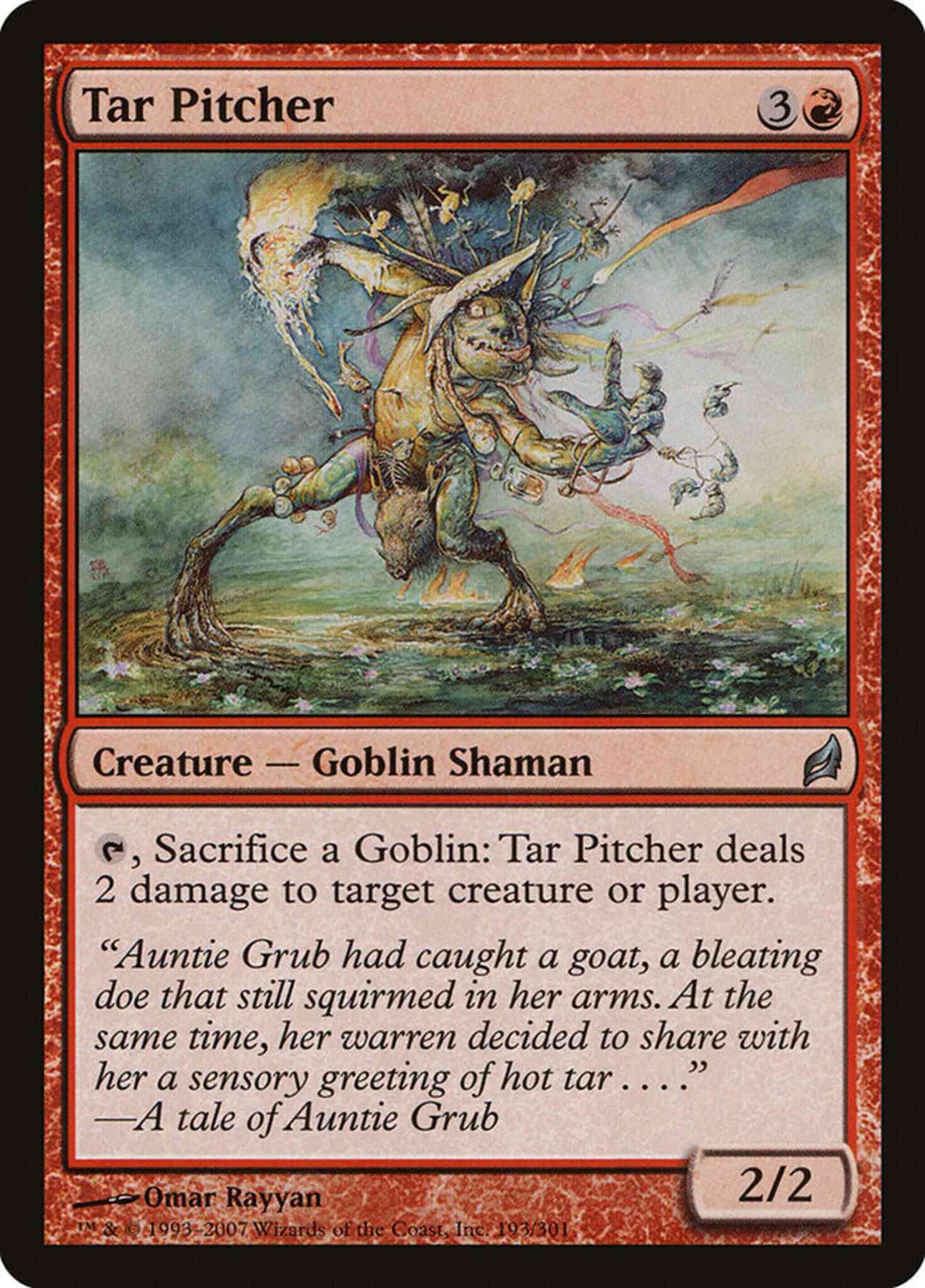 Tar Pitcher [193] [Lorwyn] [Non-Foil]