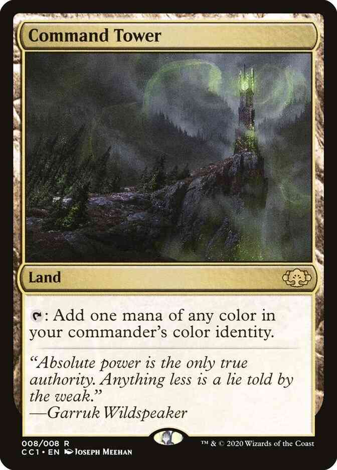 Command Tower [8] [Commander Collection: Green] [Non-Foil]
