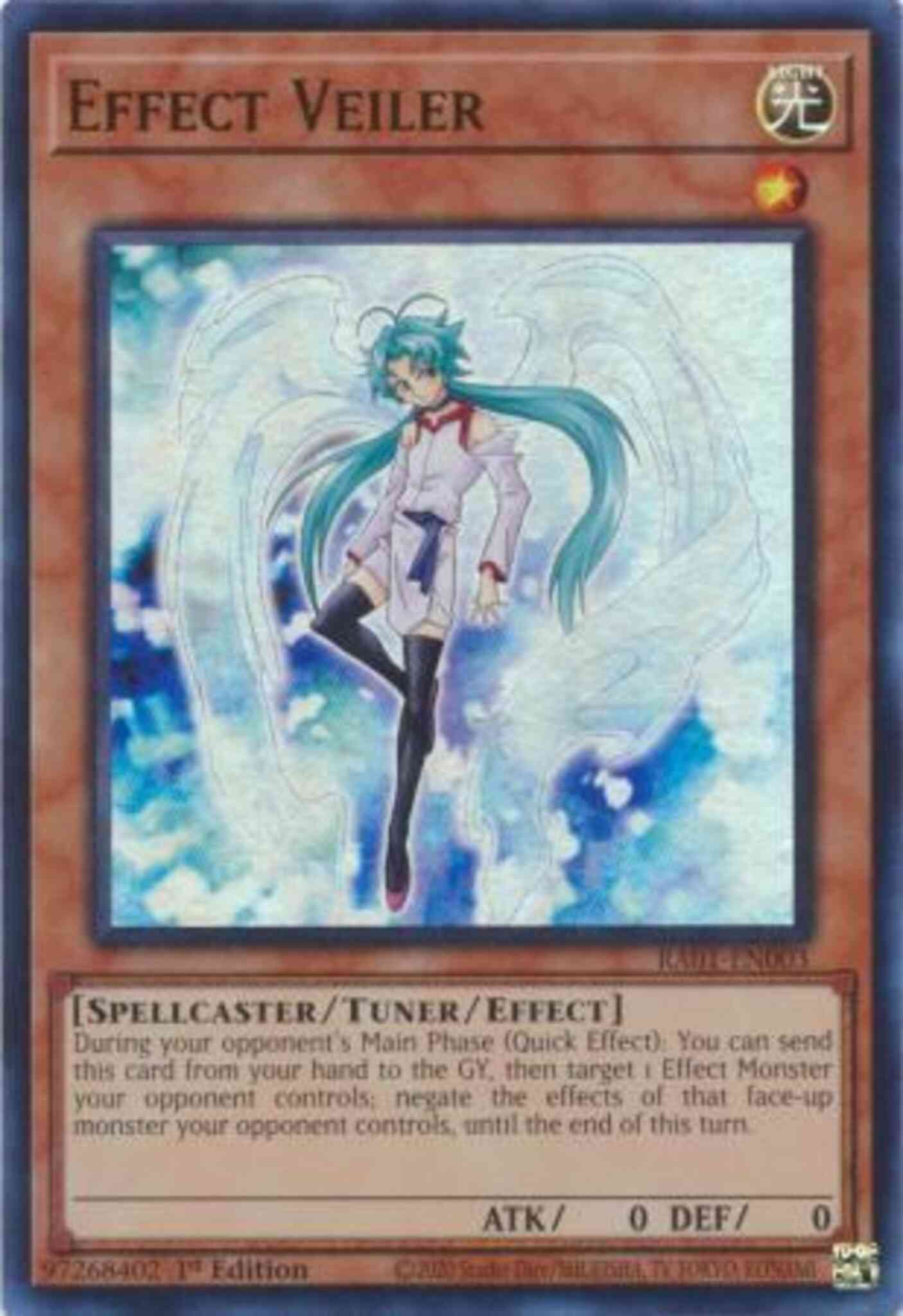 Effect Veiler - RA01-EN003 - Ultra Rare - 1st Edition