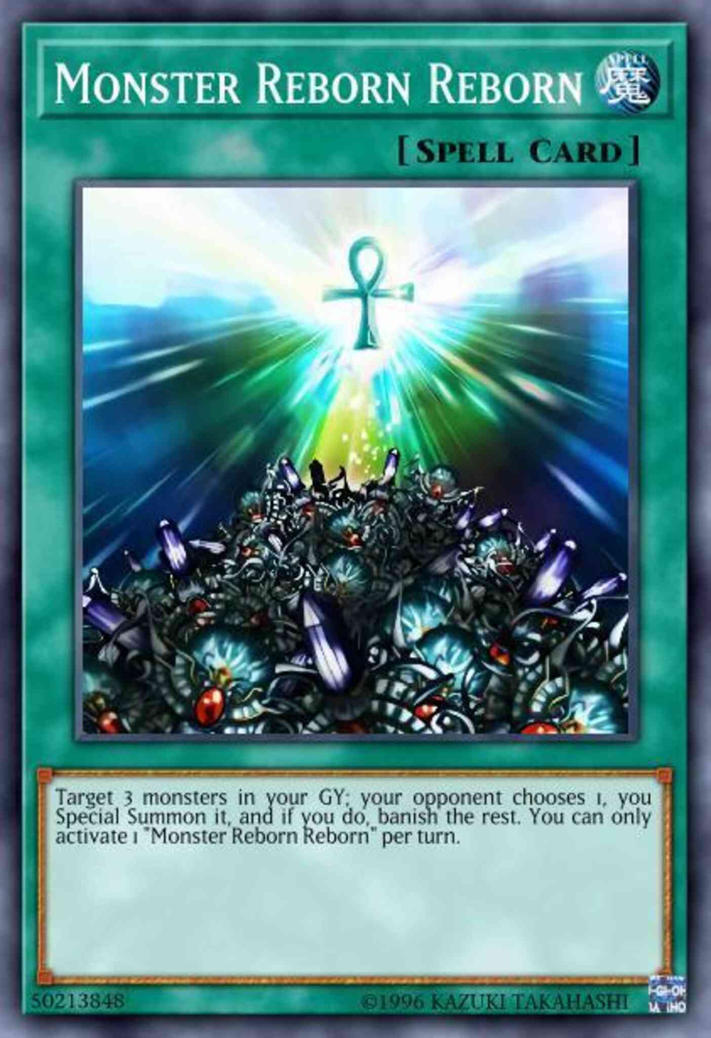 Monster Reborn Reborn - FLOD-EN066 - Common - 1st Edition
