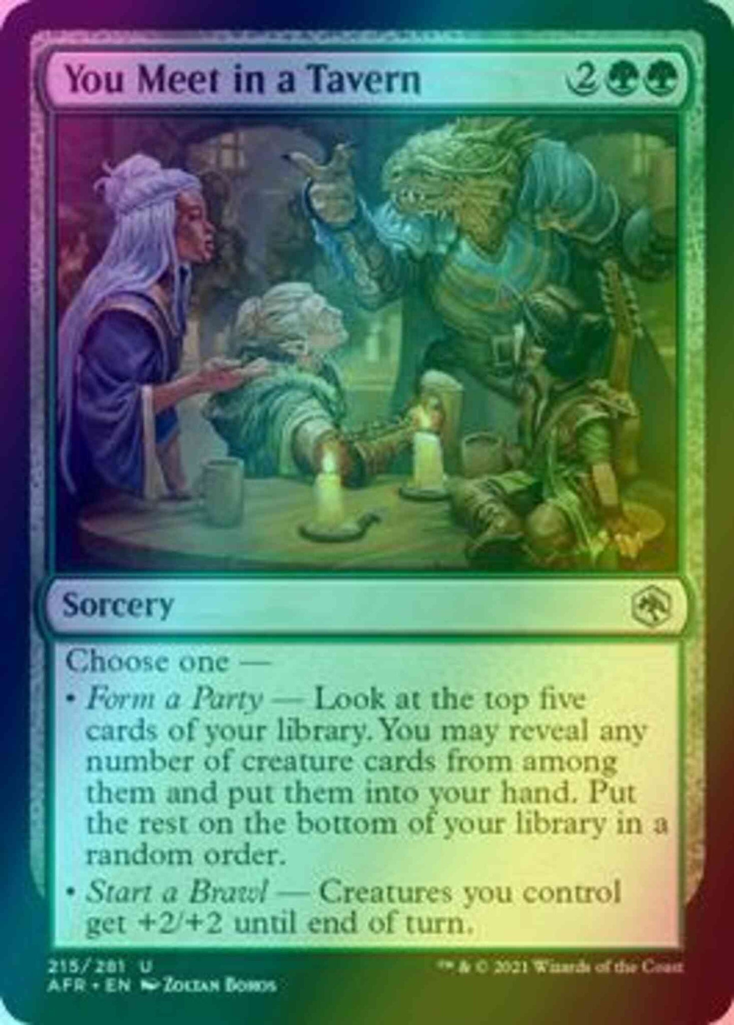 You Meet in a Tavern [215] [Adventures in the Forgotten Realms] [Foil]
