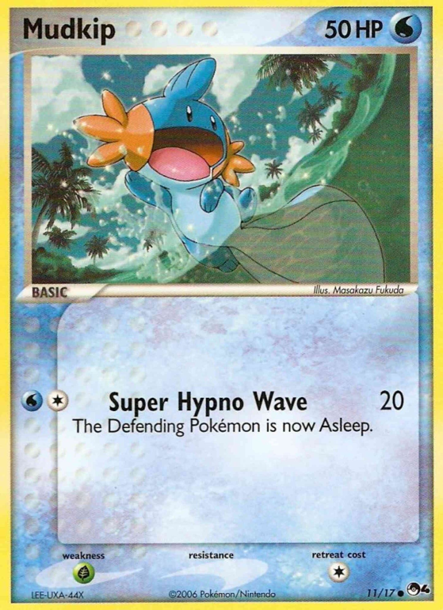 Mudkip - 11/17 - Common [pop4-11] [Non-Holo]