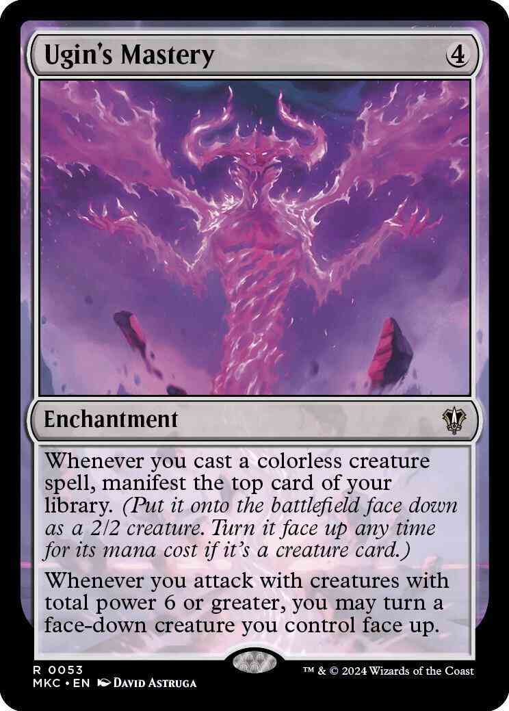 Ugin's Mastery [53] [Murders at Karlov Manor: Commander] [Non-Foil]
