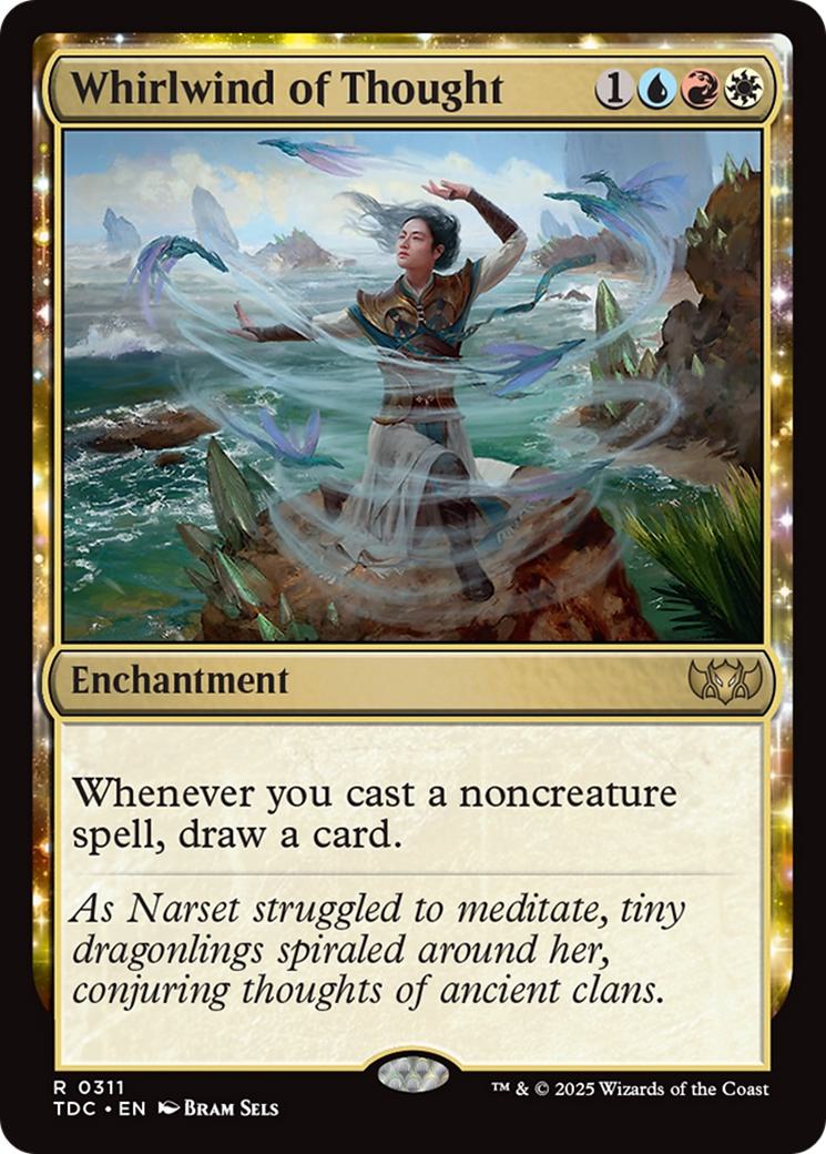 Whirlwind of Thought [311] [Tarkir: Dragonstorm: Commander] [Non-Foil]