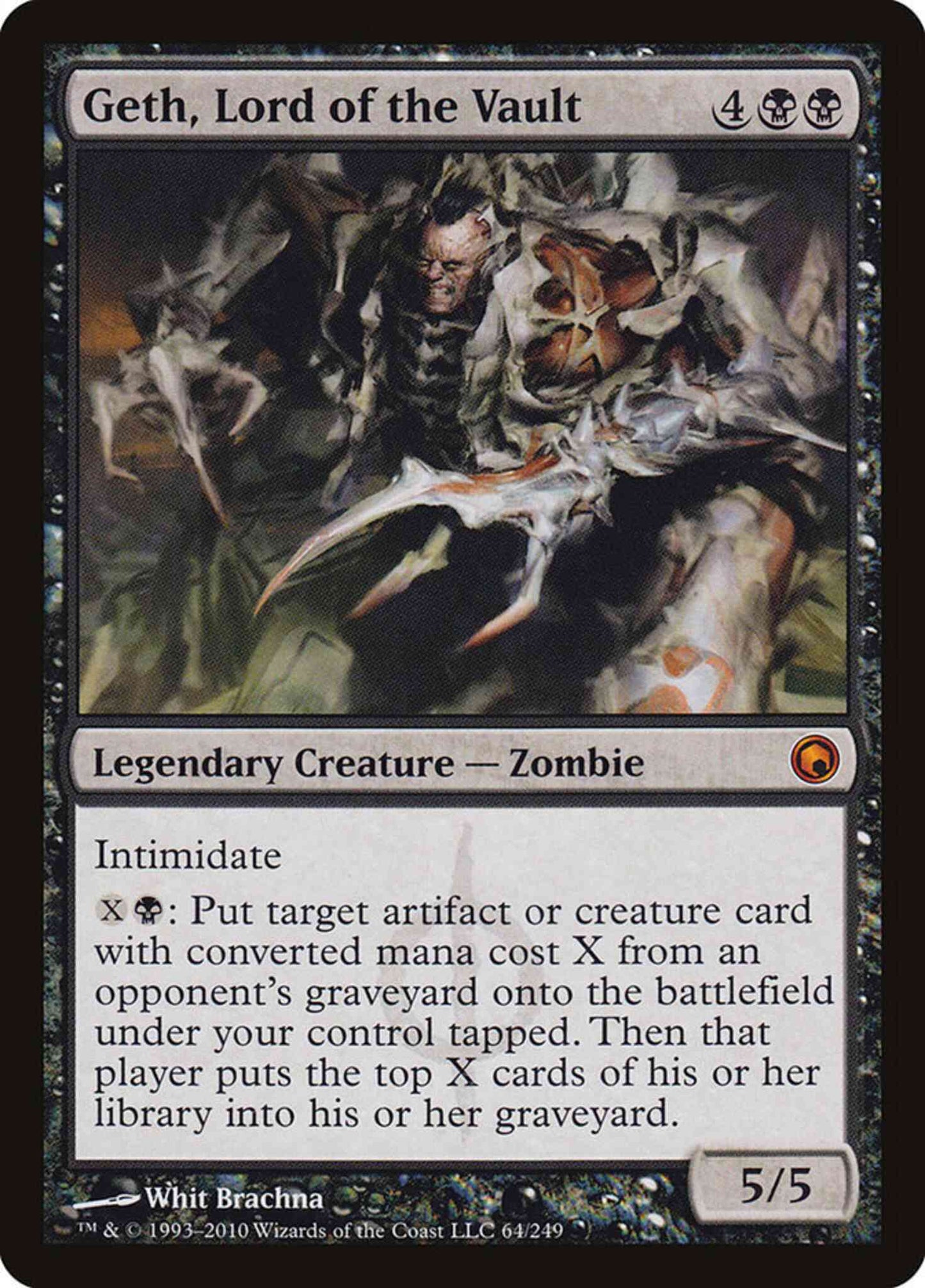 Geth, Lord of the Vault [64] [Scars Of Mirrodin] [Non-Foil]