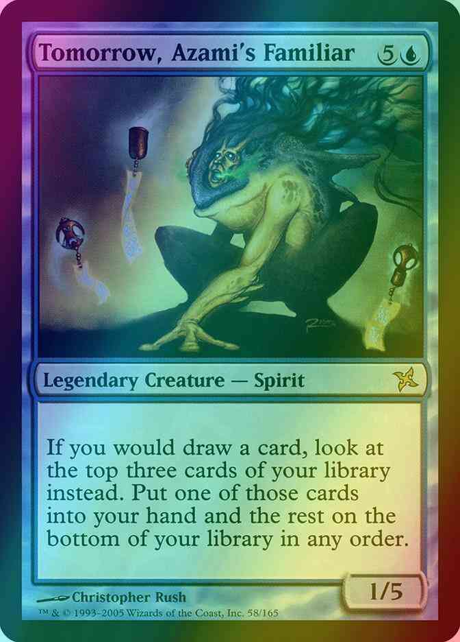 Tomorrow, Azami's Familiar [58] [Betrayers of Kamigawa] [Foil]