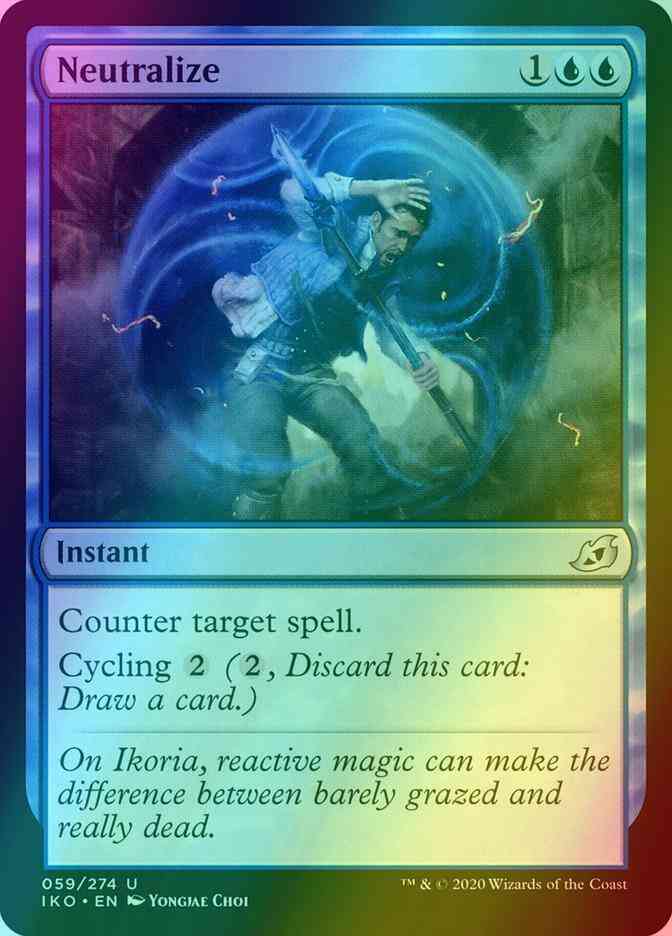 Neutralize [59] [Ikoria: Lair of Behemoths] [Foil]