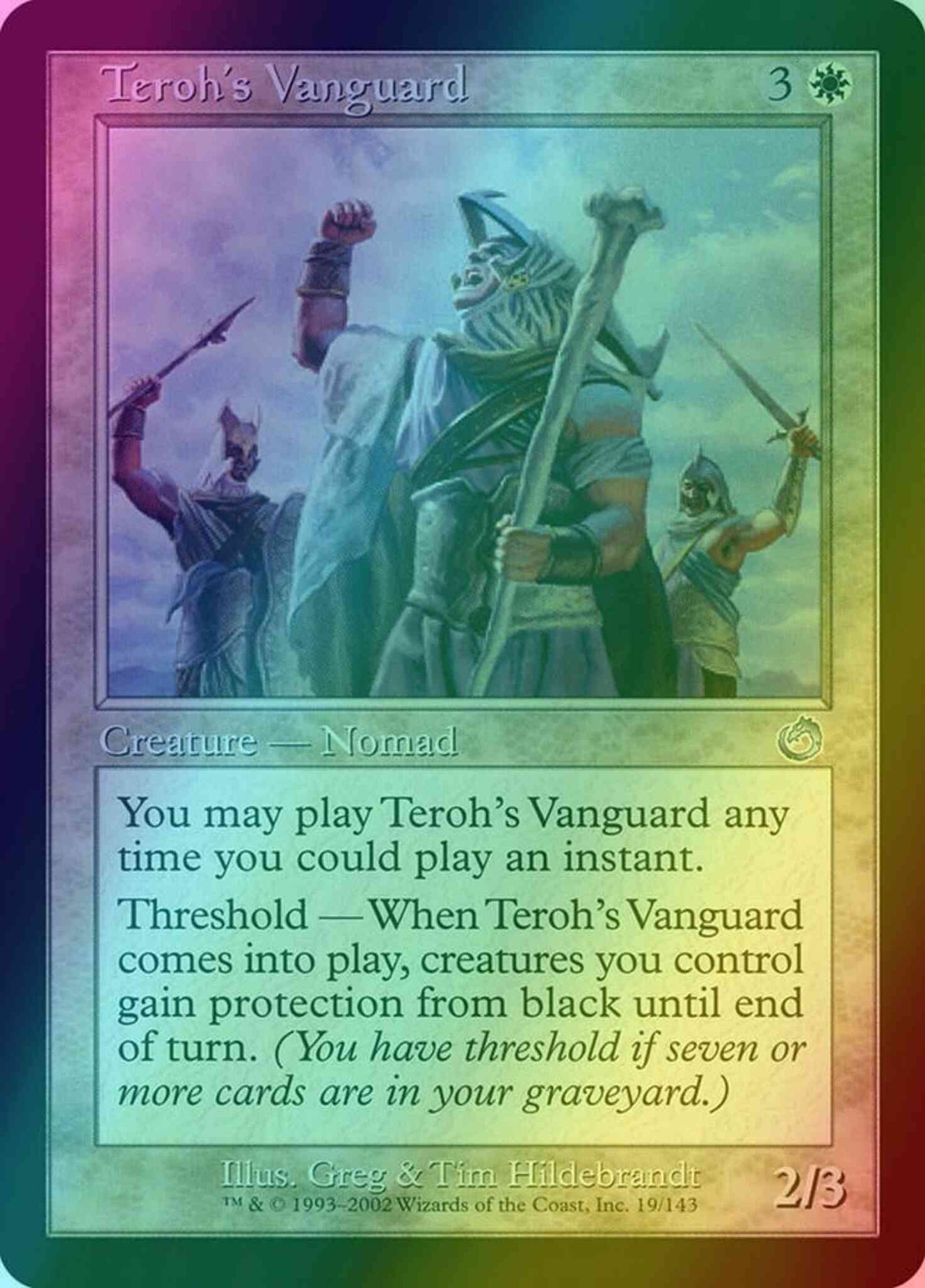 Teroh's Vanguard [19] [Torment] [Foil]