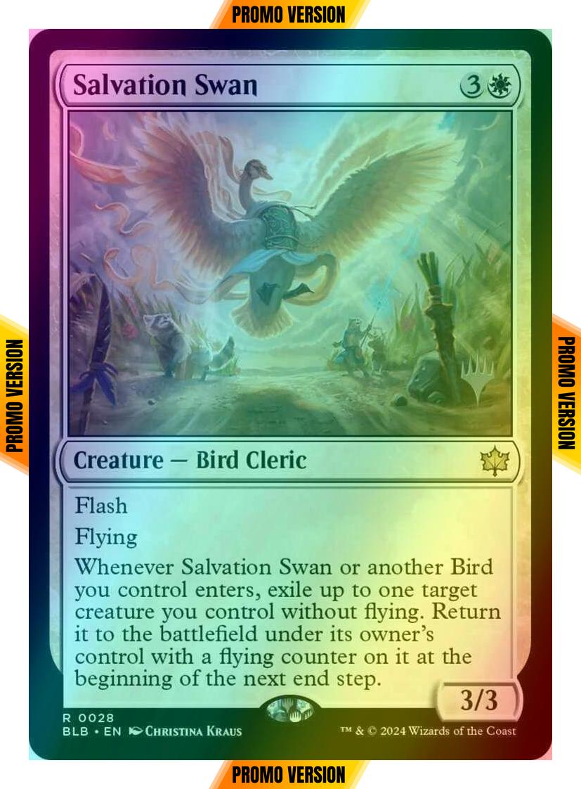 Salvation Swan [28p] [Promo Pack] [Bloomburrow: Promos] [Foil]