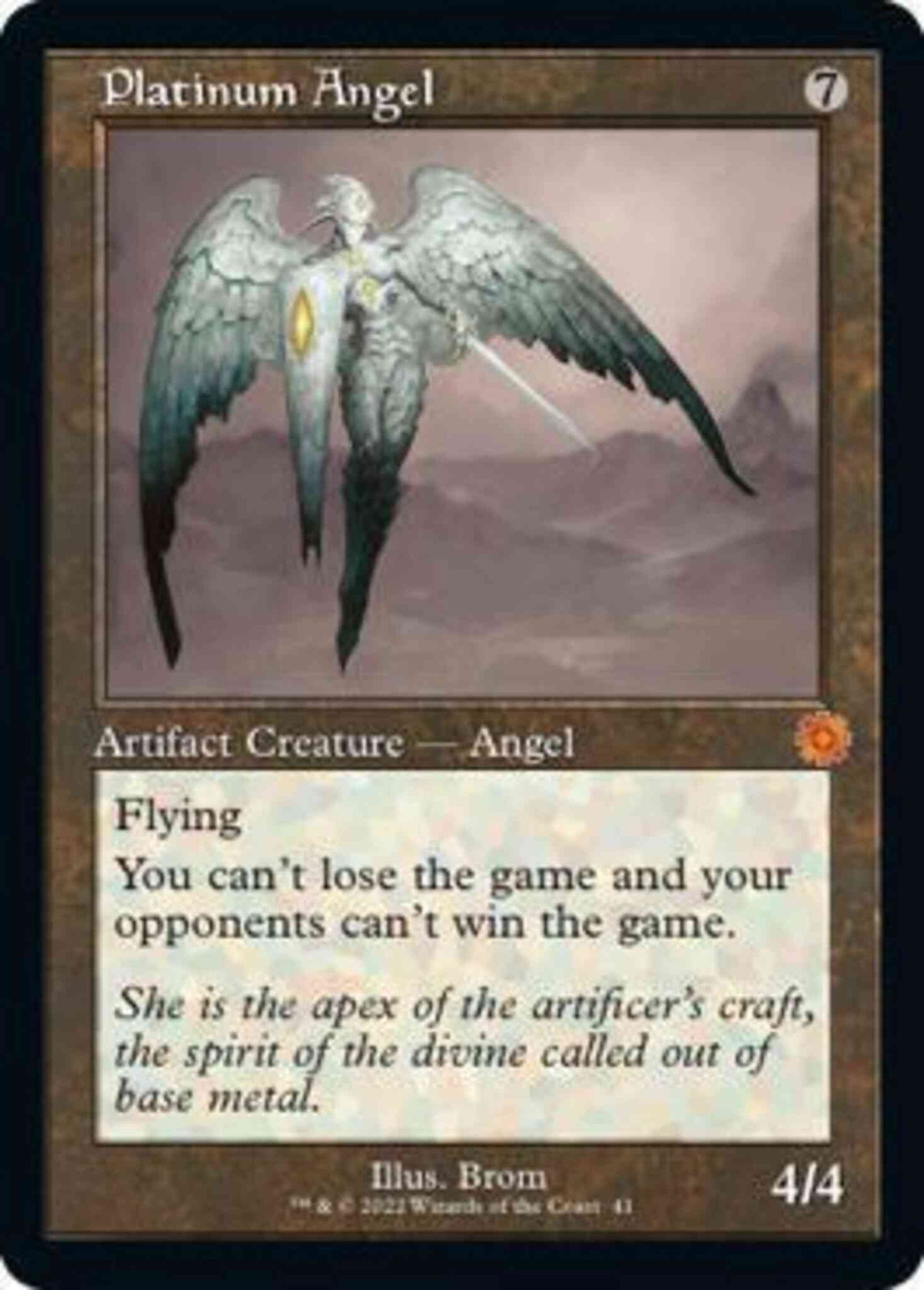 Platinum Angel [41] [Retro Frame] [The Brothers' War Retro Artifacts] [Non-Foil]