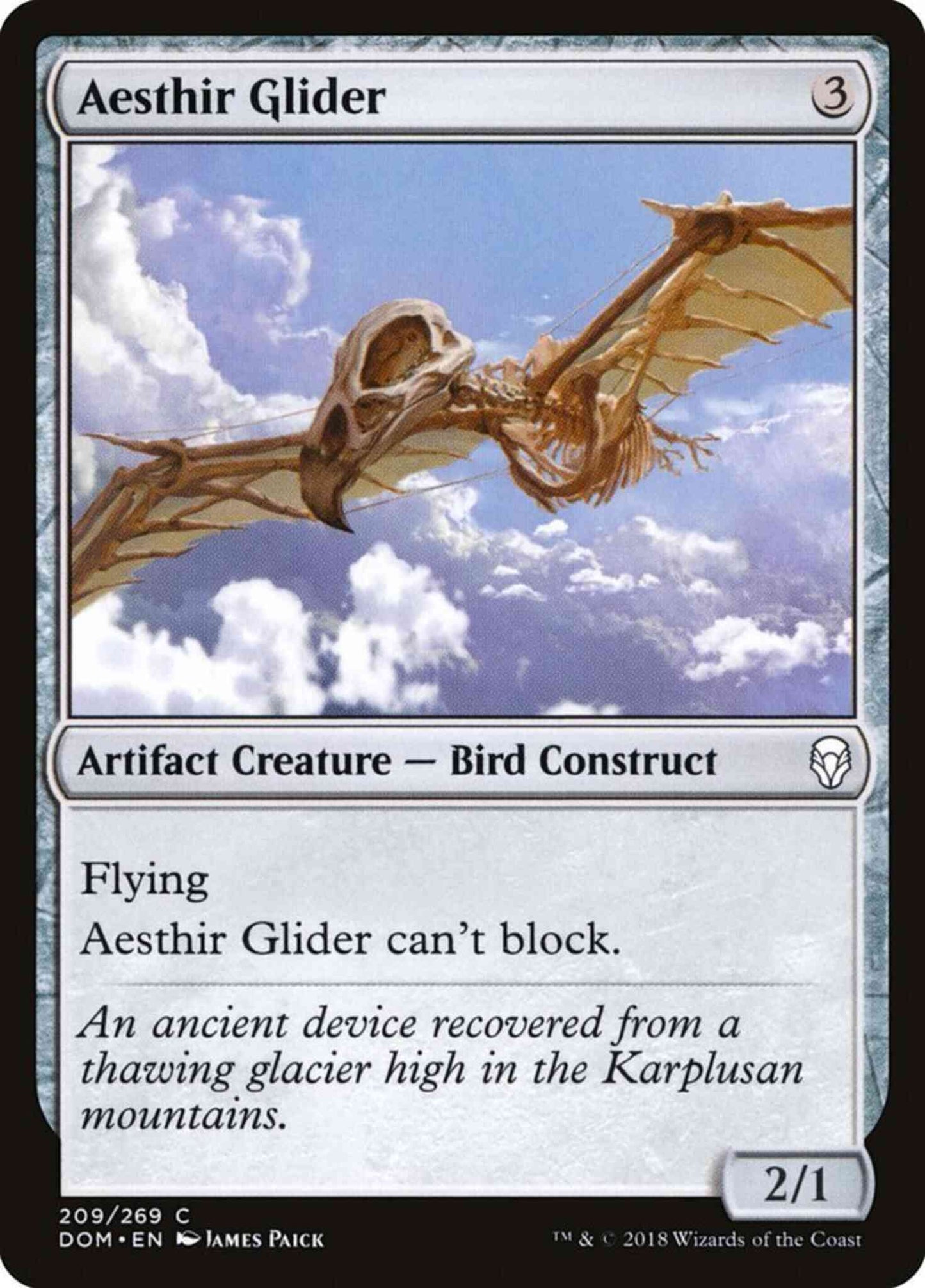 Aesthir Glider [209] [Dominaria] [Non-Foil]