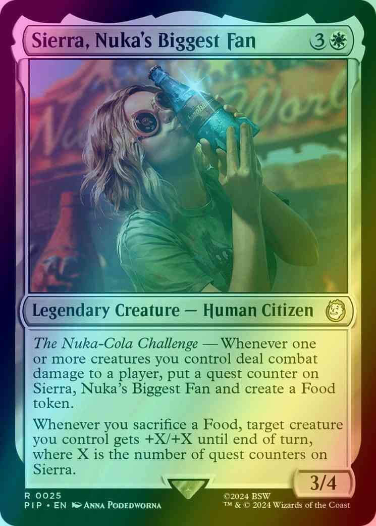Sierra, Nuka's Biggest Fan [25] [Fallout] [Foil]