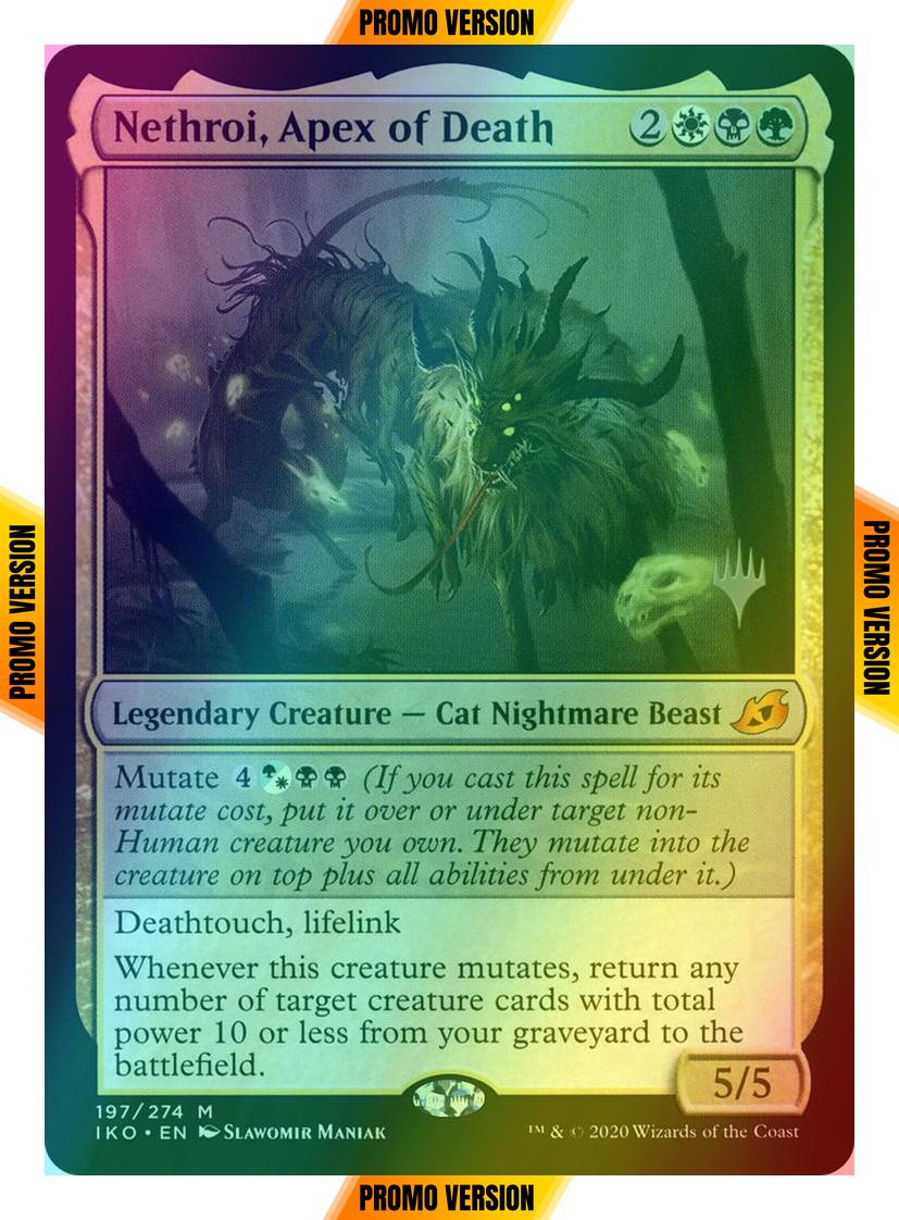 Nethroi, Apex of Death [Promo Pack] [197p] [Ikoria: Lair of Behemoths Promos] [Foil]