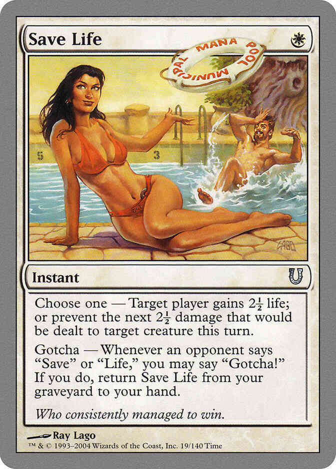 Save Life [19] [Unhinged] [Non-Foil]