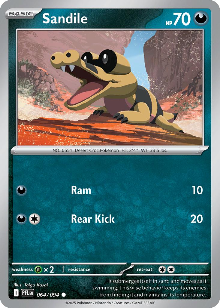 Sandile - 064/094 - Common [me02-064] [Non-Holo]