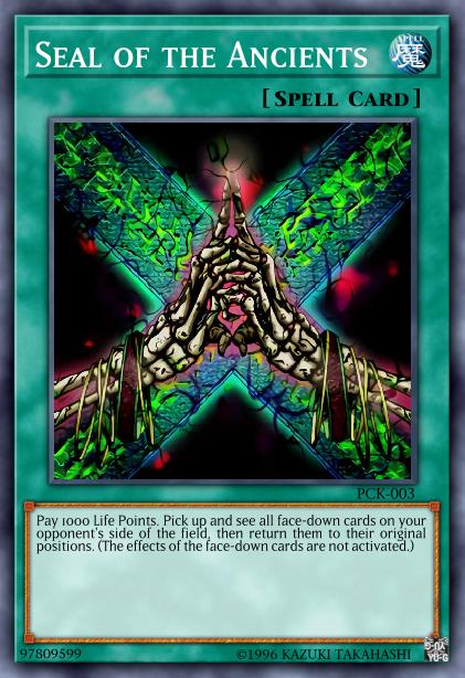 Seal of the Ancients - PCK-003 - Prismatic Secret Rare - Limited