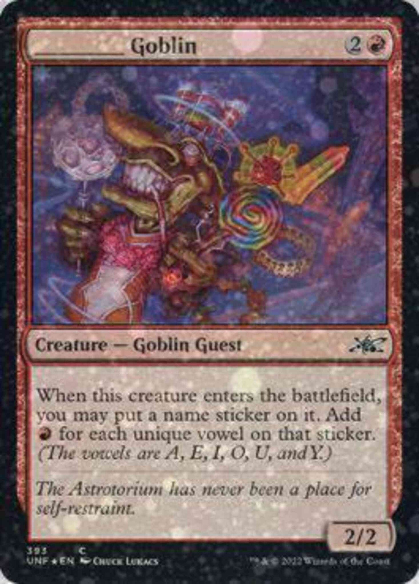 ________ Goblin [393] [Unfinity] [Galaxy Foil]