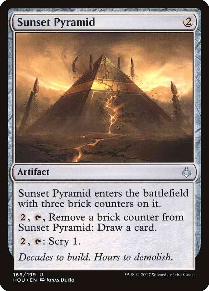 Sunset Pyramid [166] [Hour of Devastation] [Non-Foil]