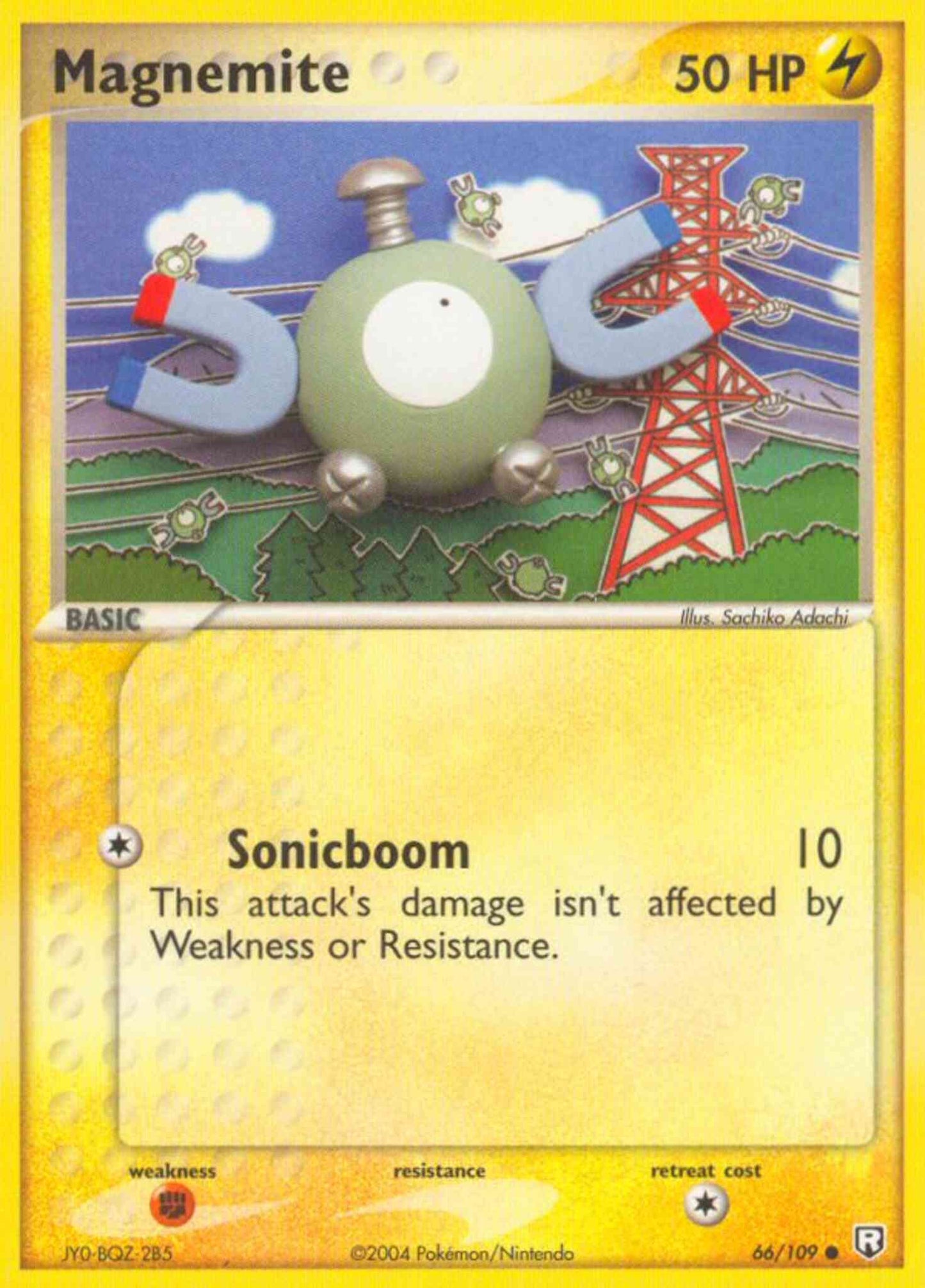Magnemite - 66/109 - Common [ex7-66] [Non-Holo]