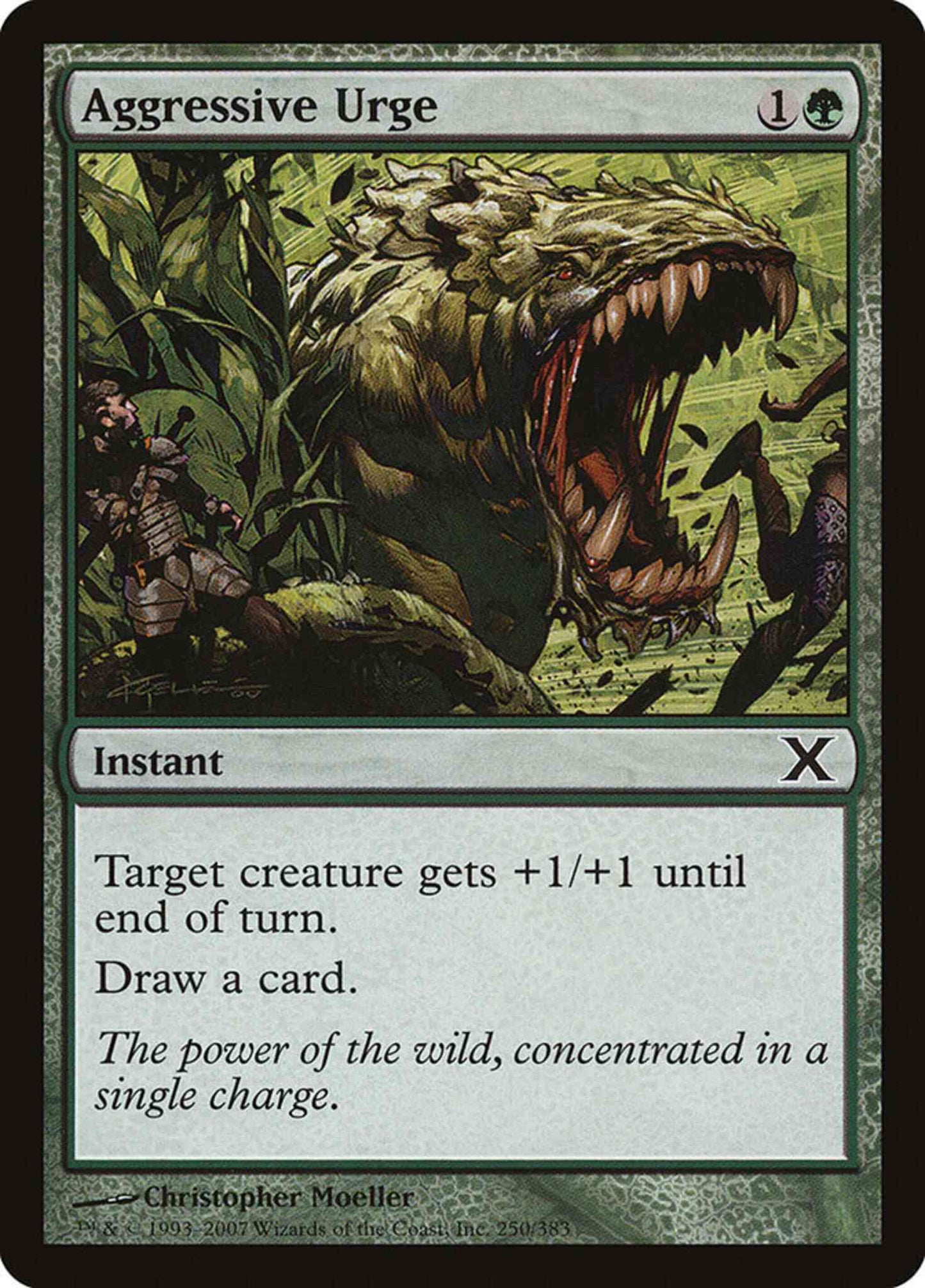 Aggressive Urge [250] [Tenth Edition] [Non-Foil]