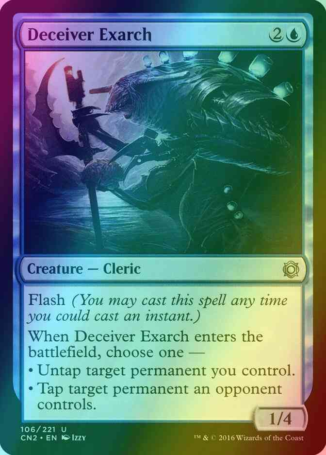 Deceiver Exarch [106] [Conspiracy Take The Crown] [Foil]